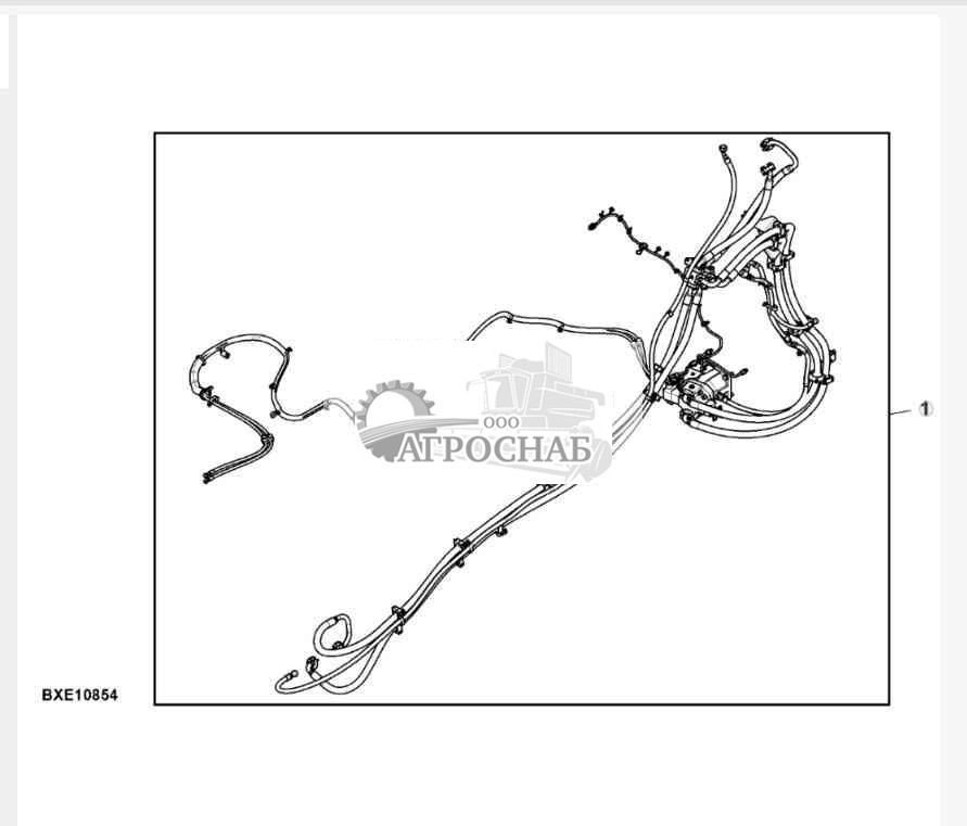 Шланги заднего моста с трансмиссией ProDrive™, 4WD, комплект для самостоятельной установки 